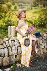Sombrero Renata Aventura – Sombrero Cowgirl de fibra natural con Detalles Bohemios Ajustable | A la Braschi