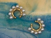 Earcuff con perlas (Variedad)