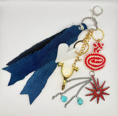 Denim Spirit Bag Charm