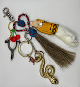 Snake Prayer Bag Charm