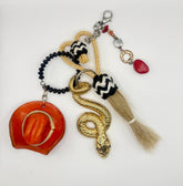 Oro Serpiente Bag Charm