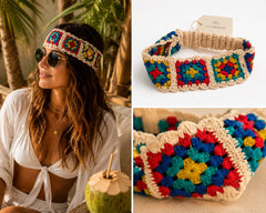 Tropicana Bandana | Bandana Boho para Mujer