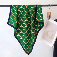 Esmeralda Doré | Pañoleta Satinada Art Déco