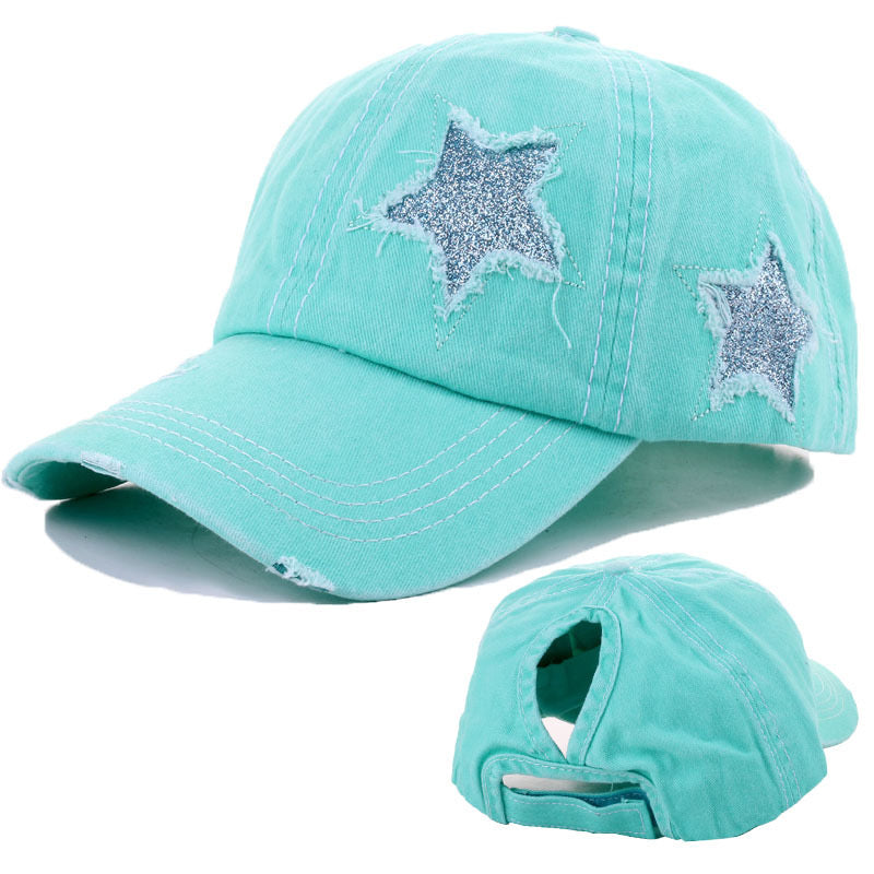 Starry Denim Cap