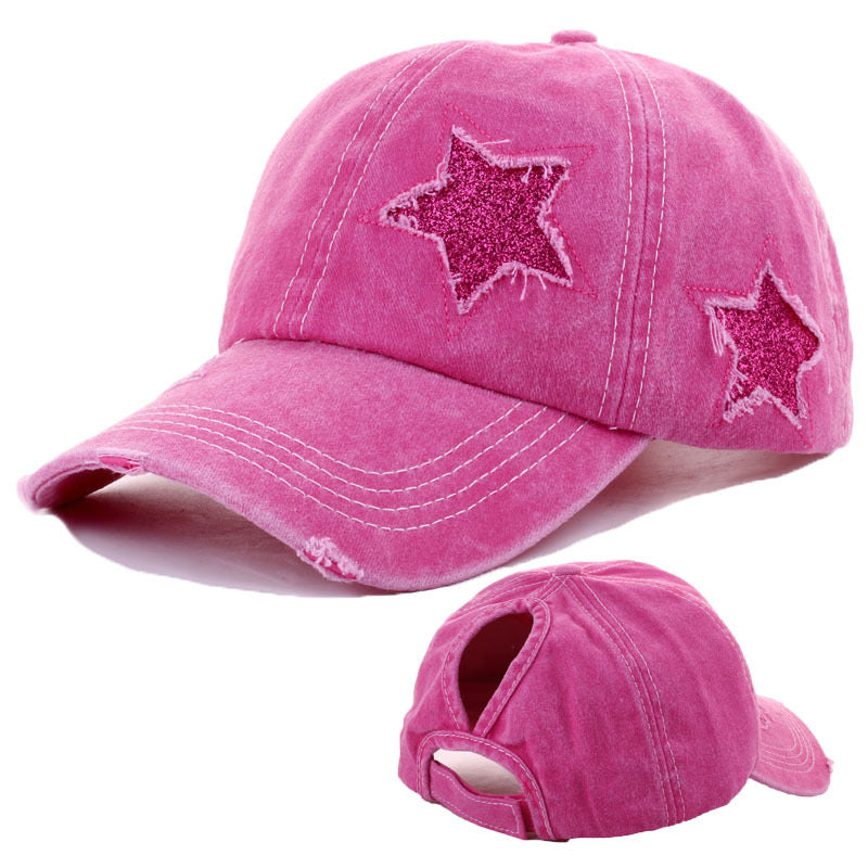 Starry Denim Cap