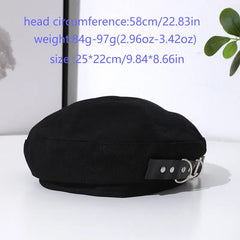 Black Statement Beret