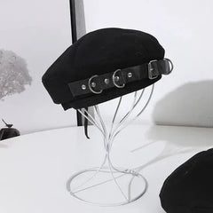 Black Statement Beret