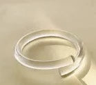 Cross Clear Bracelet