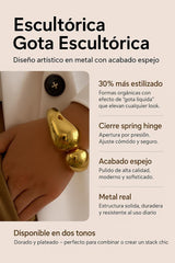 Brazalete Gota Escultórica