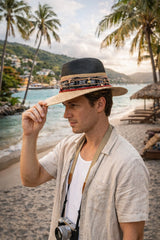Fedora Nómada de Medianoche – Sombrero Artesanal Unisex | A la Braschi